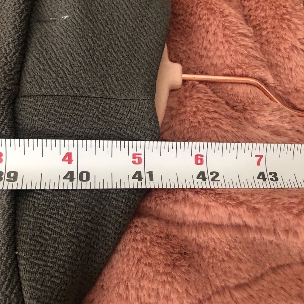 DoublJu gray long open blazer in size 2X - Picture 8 of 9